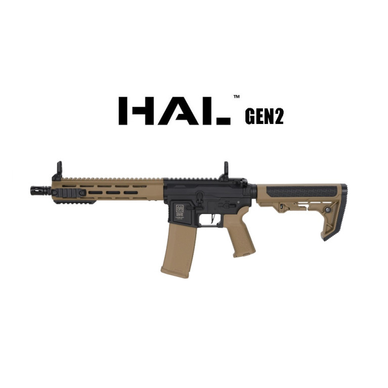 PACK M4 Specna Arms SA-F03 FLEX GEN 2 Brushless HAL COYOTE